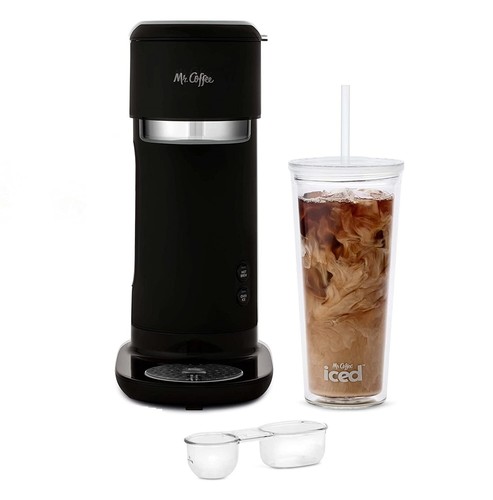 Coffee iced and hot - and,